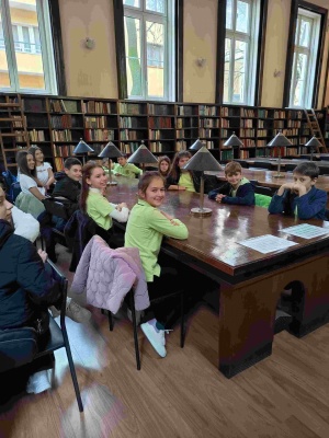Среща на учениците от клуб „Млад журналист“ и клуб „Възрожденска Стара Загора“ с Ректора на Софийски университет проф. д-р Георги Вълчев.